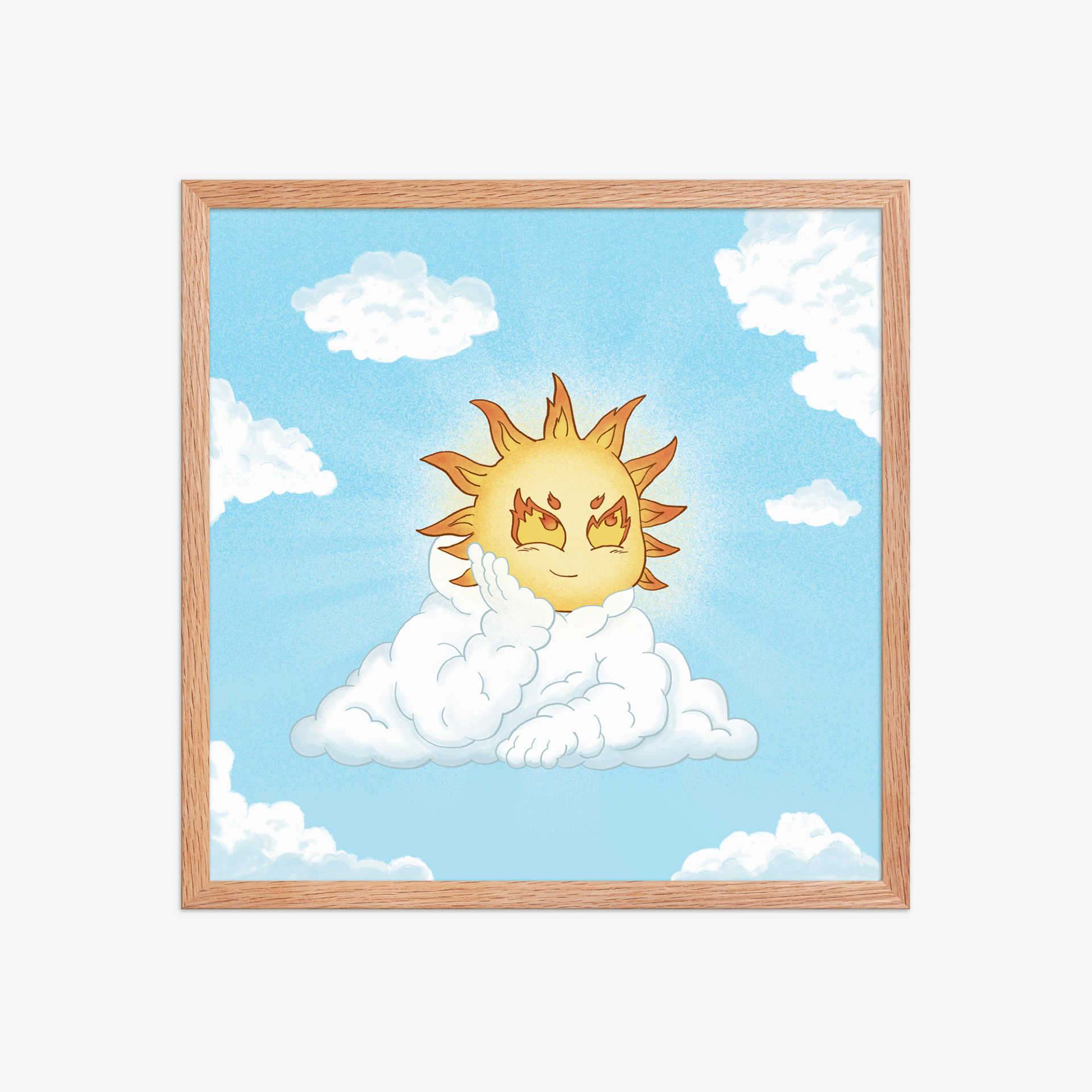 Head In The Clouds: Day Dreamer - Art Print
