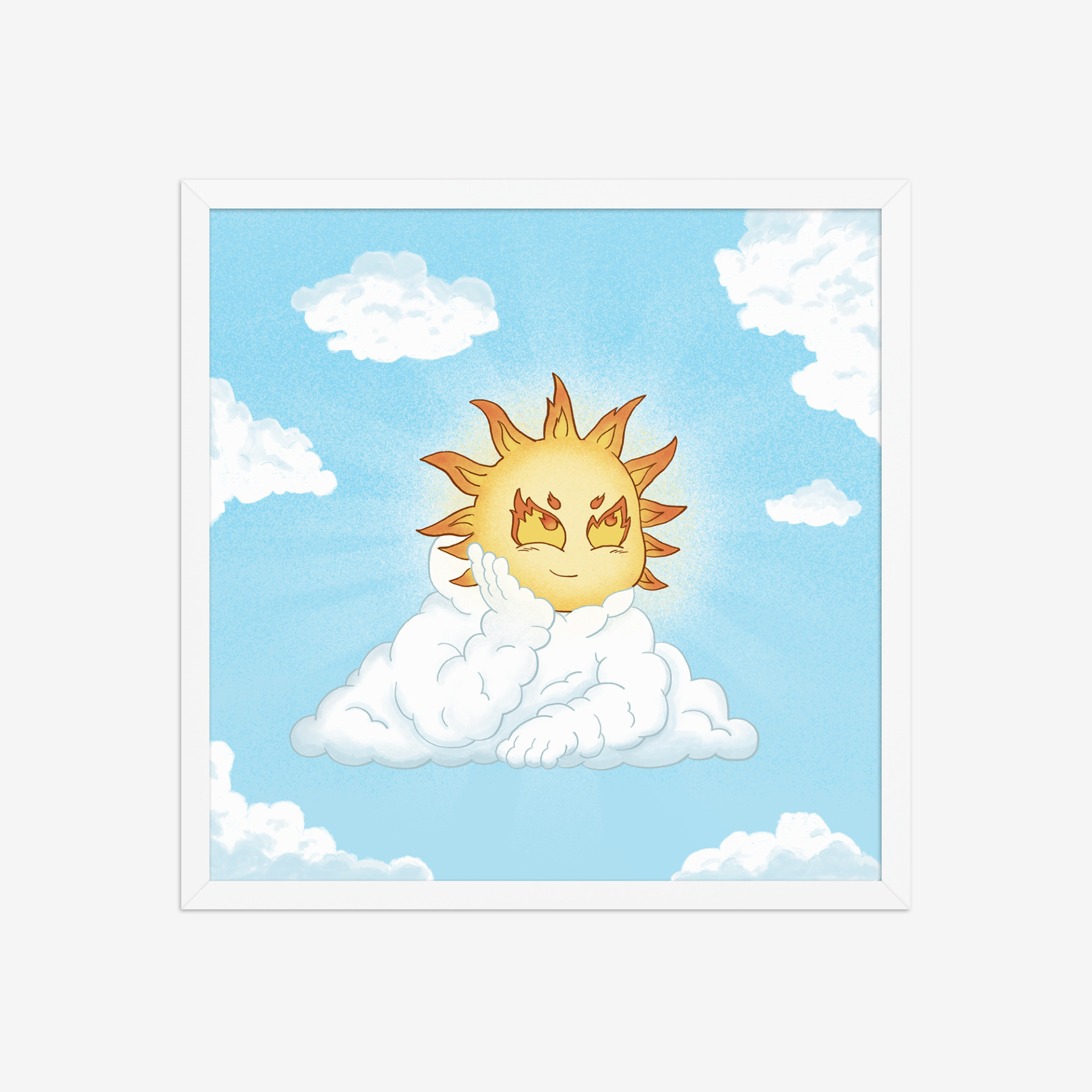 Head In The Clouds: Day Dreamer - Art Print