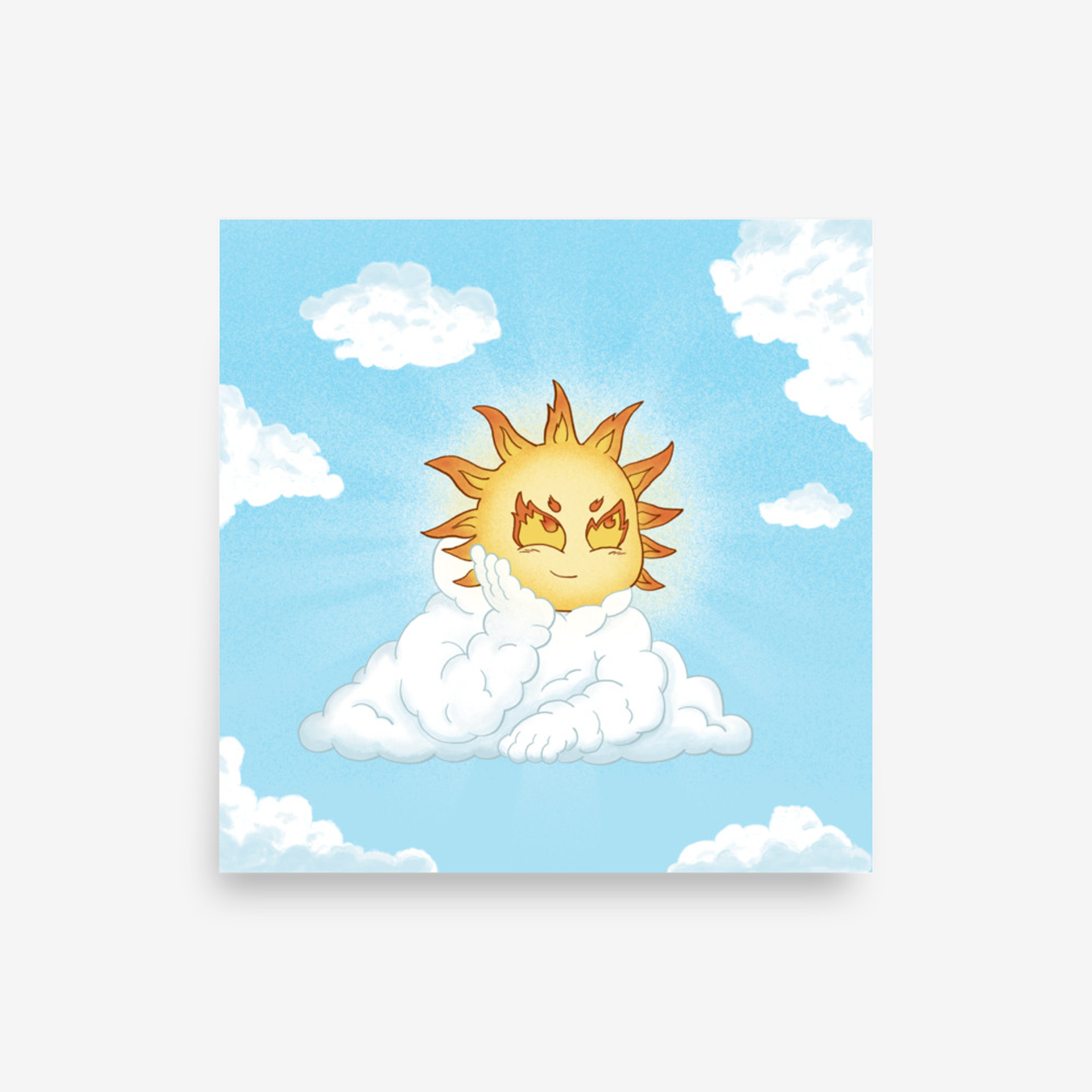 Head In The Clouds: Day Dreamer - Art Print