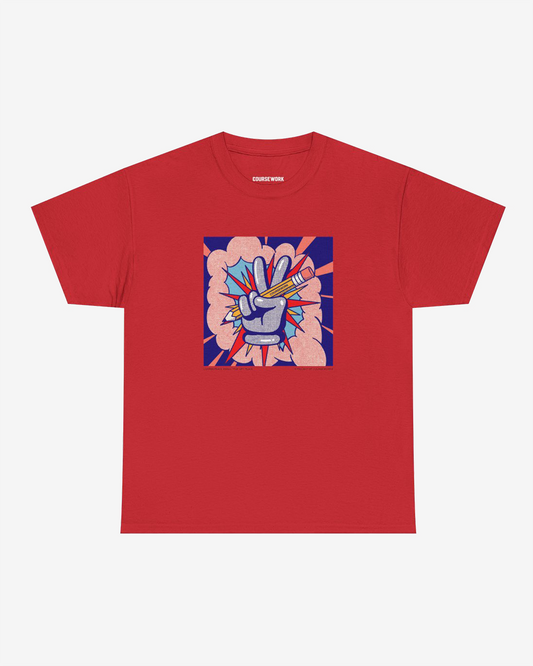 CoursePeace® #3053 "Pop Art Peace" Tee