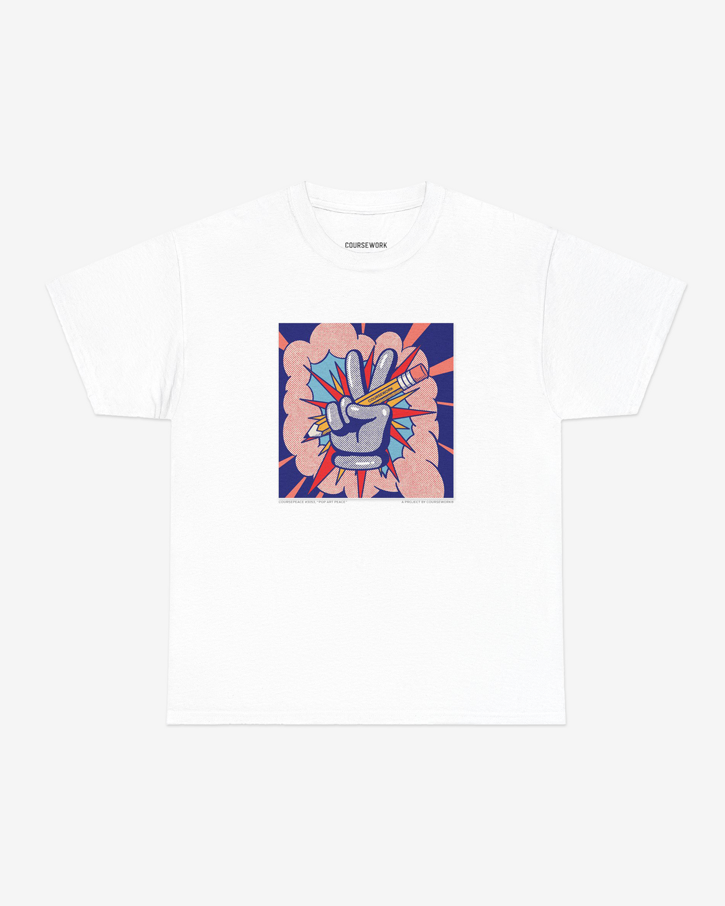 CoursePeace® #3053 "Pop Art Peace" Tee