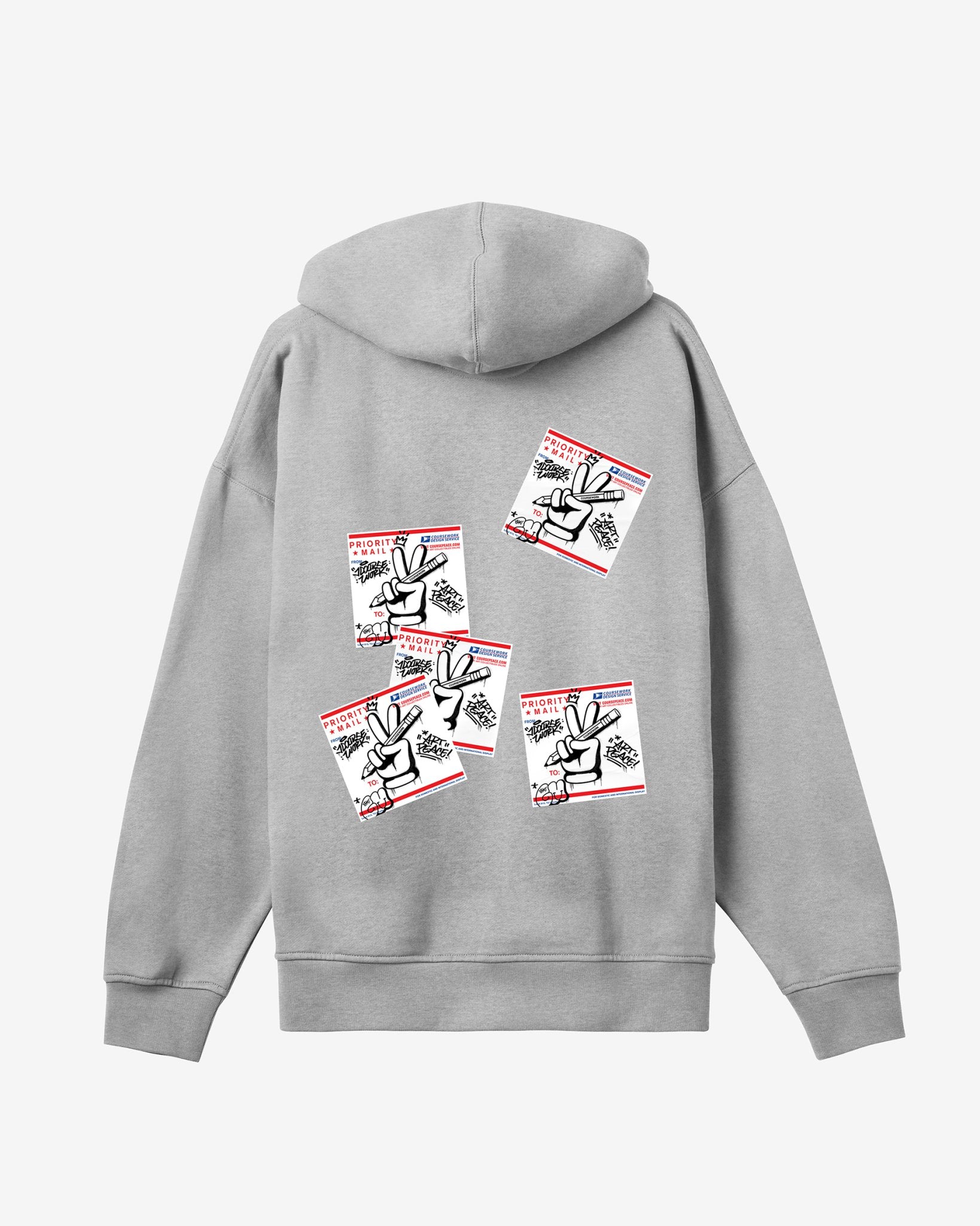 CoursePeace® Slap Tag Hoodie - Coursework