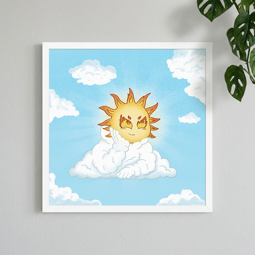 Head In The Clouds: Day Dreamer - Art Print