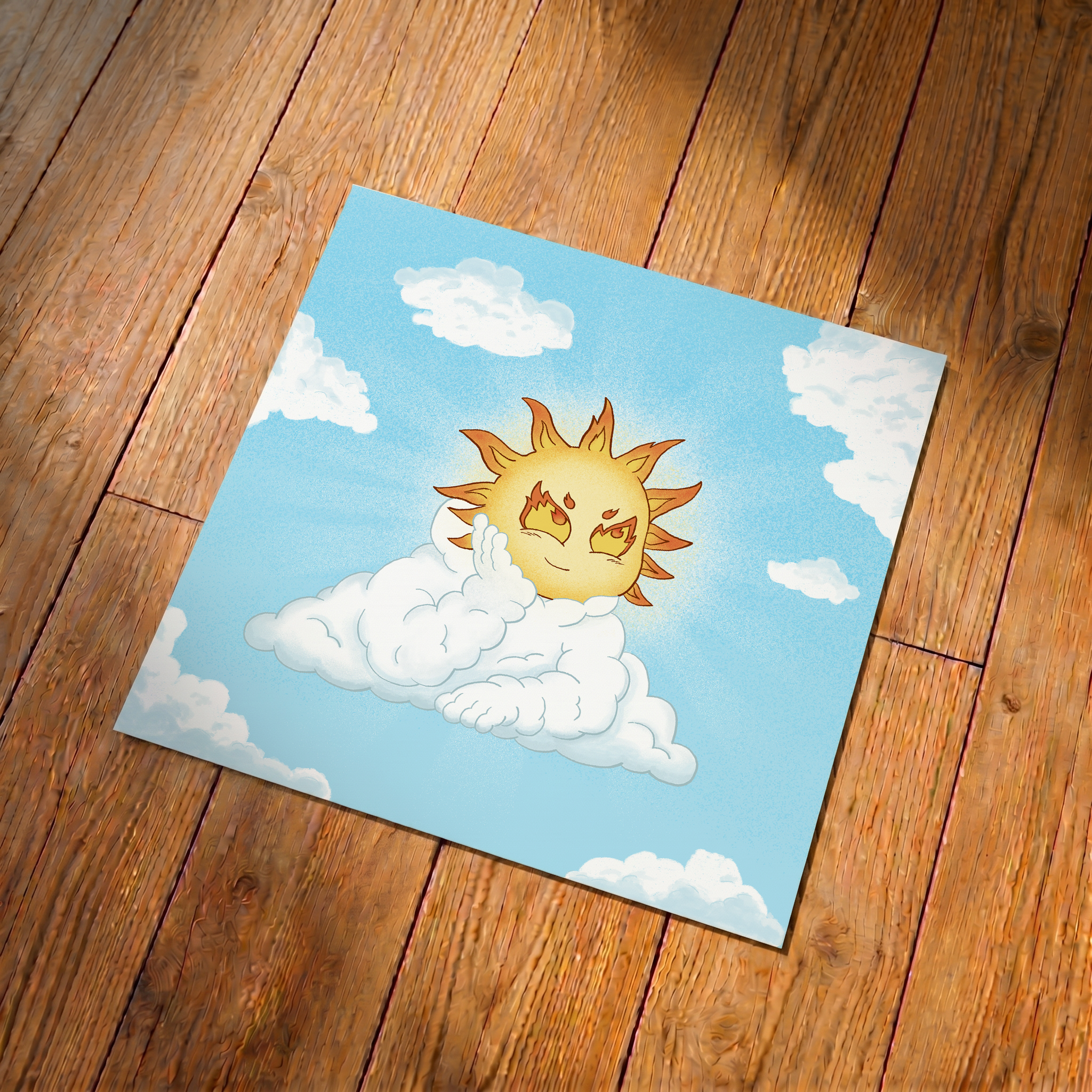 Head In The Clouds: Day Dreamer - Art Print