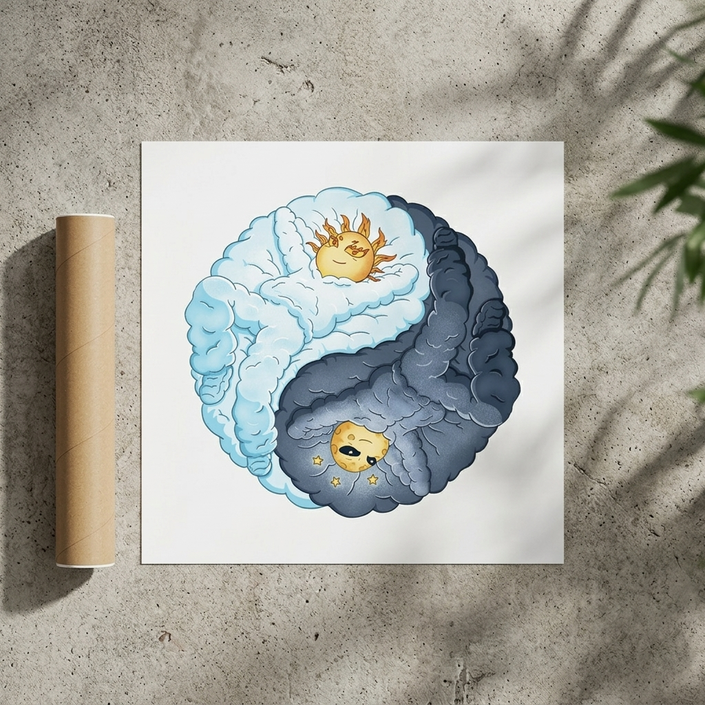 Dual Chill - Art Print
