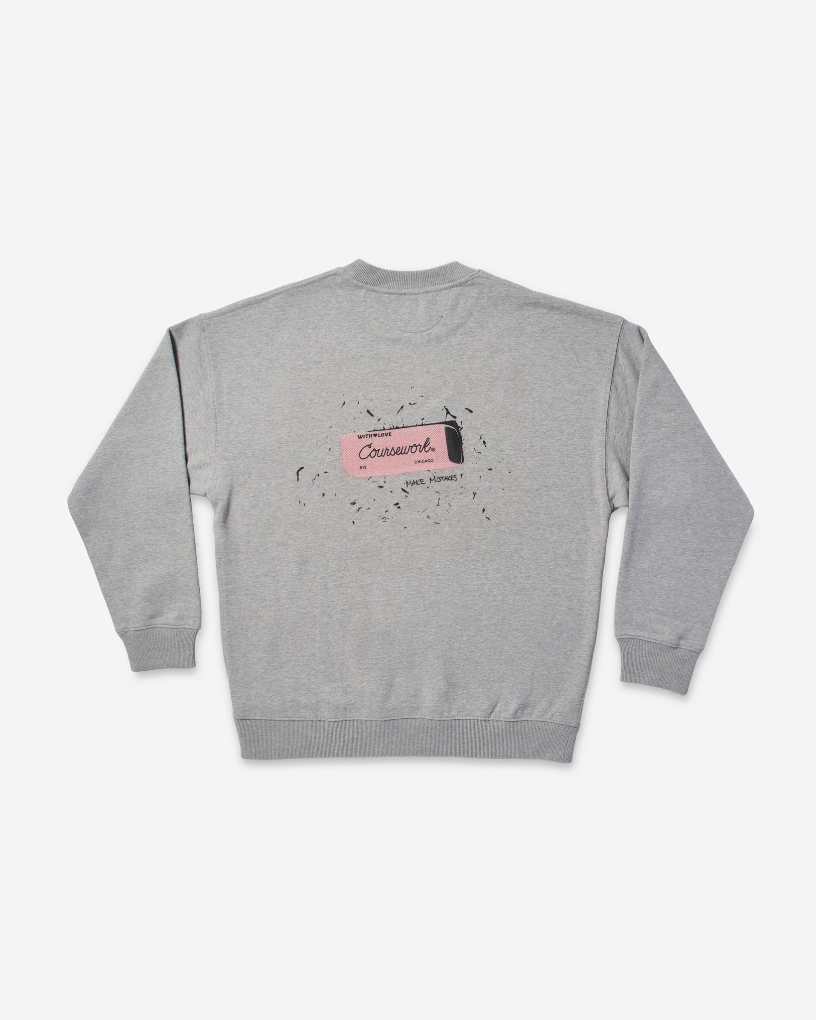 Make Mistakes Crewneck - Coursework