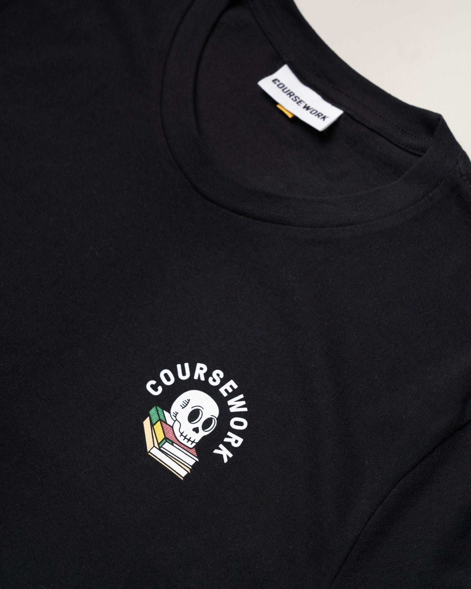 Required Reading Tee - Black - Coursework