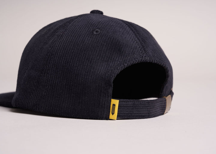 Varsity Corduroy Cap - Black - Coursework