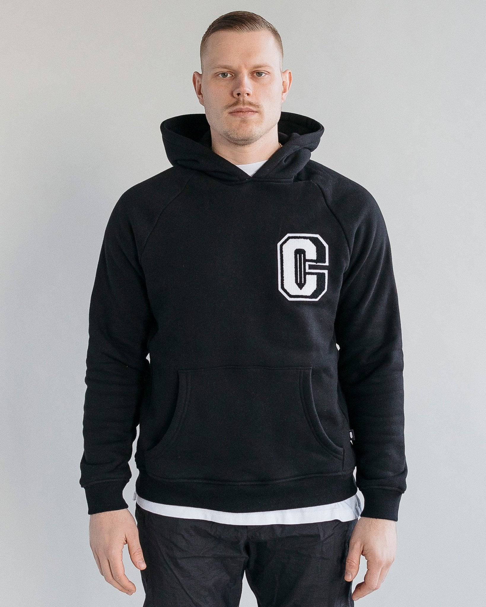 Varsity Hoodie - Black - Coursework