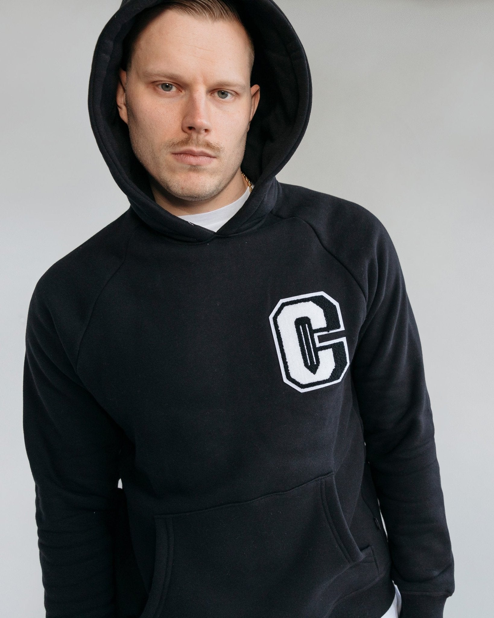 Varsity Hoodie - Black - Coursework